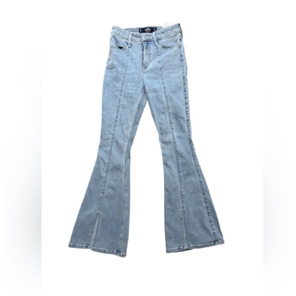 Classic Light Blue Flare Jeans